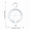 3pcs Hairdressing Wig Storage Tools Wig Styling Hanger  for Showcasing Wigs and Hairpieces