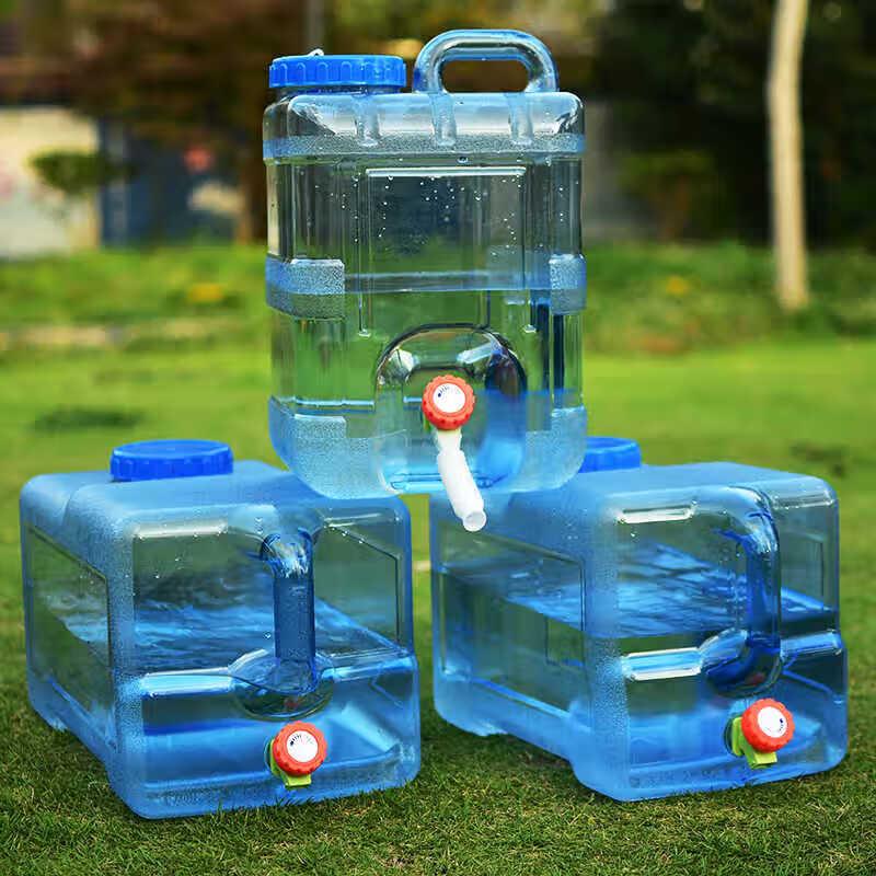 Portable Outdoor Water Storage Tank with Faucet