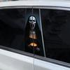 2pcs Horror Nun Stickers Car Door Pillar Stickers Halloween Stickers DIY Car Pillar Stickers Vinyl Self-Adhesive Stickers
