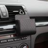 Car Storage Bag Air Vent Dashboard Tidy Hanging Leather Organizer Box Glasses Phone Holder Storage Organizer Car Accessorie