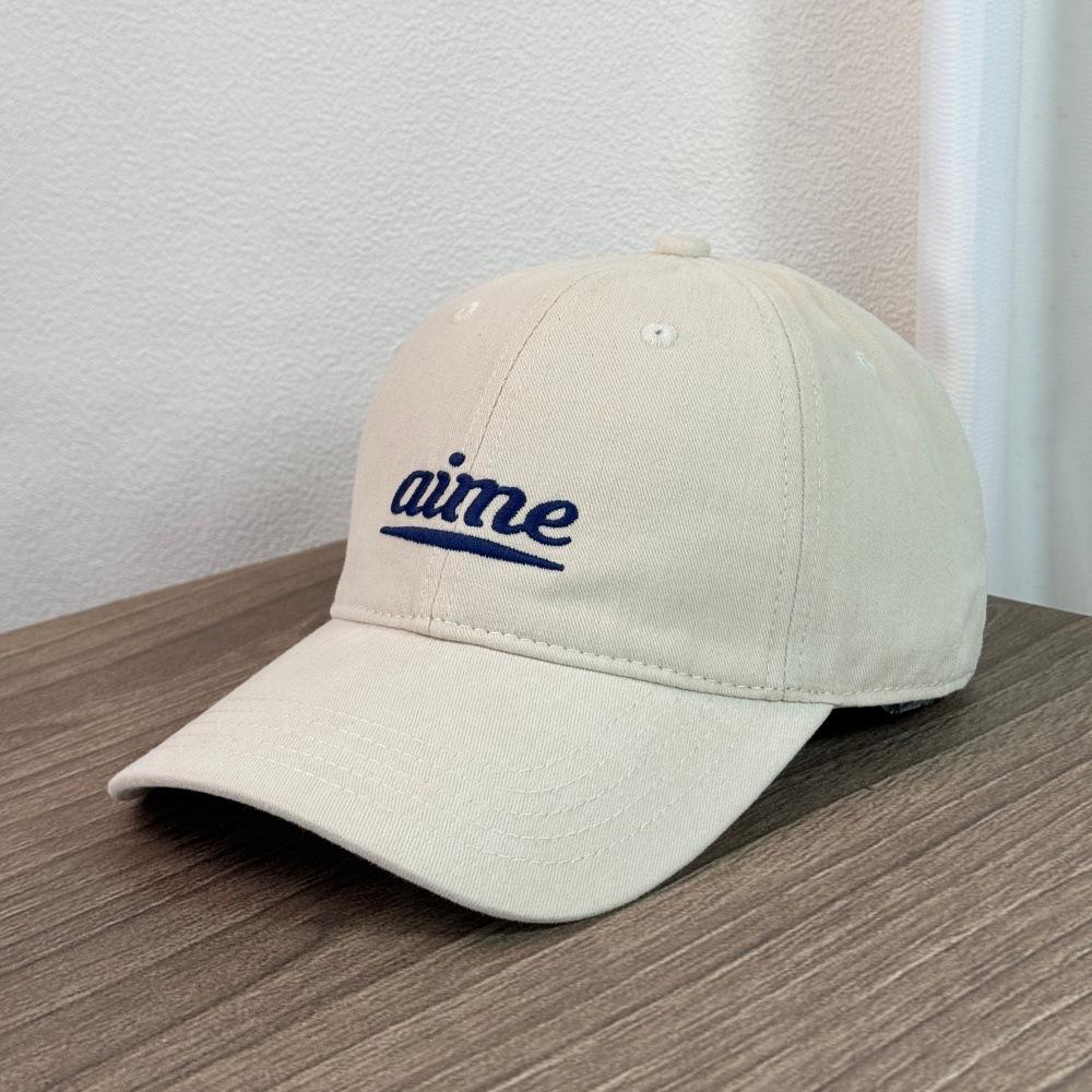Fashion Hat Viya Man Wide Eaves Autumn and Winter New Big Head Circumference Shows Small Face Shows Small Face Soft Top Couple Baseball Caps Men and