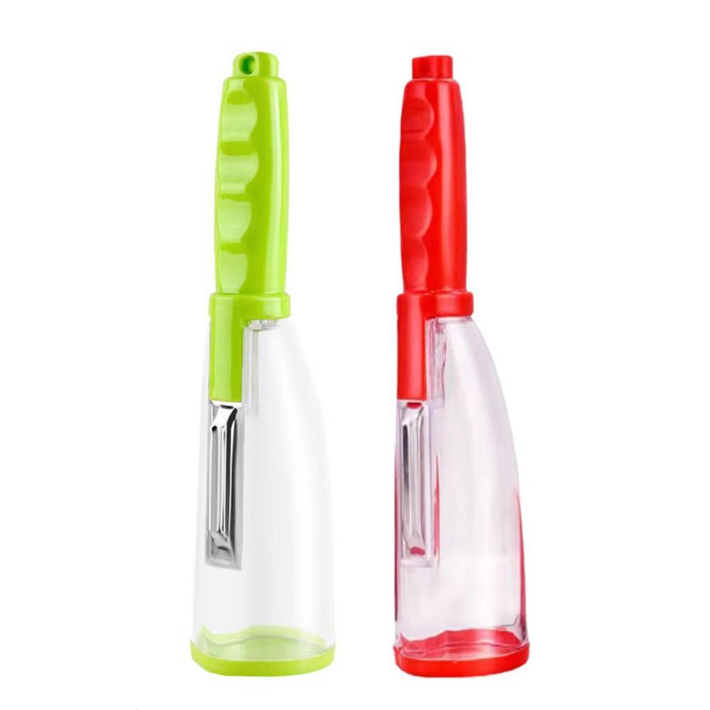With Storage Box Peeling Knife Stainless Steel Vegetable Peeler Knife Peeler  Household Kitchen