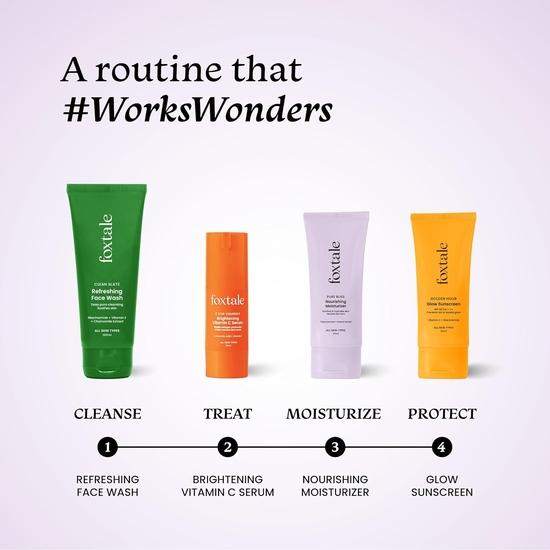 Foxtale Nourishing Face Moisturizer with Niacinamide for 24 Hr Hydration, Lightweight , Men & Women, All Skin Types, 50 Ml