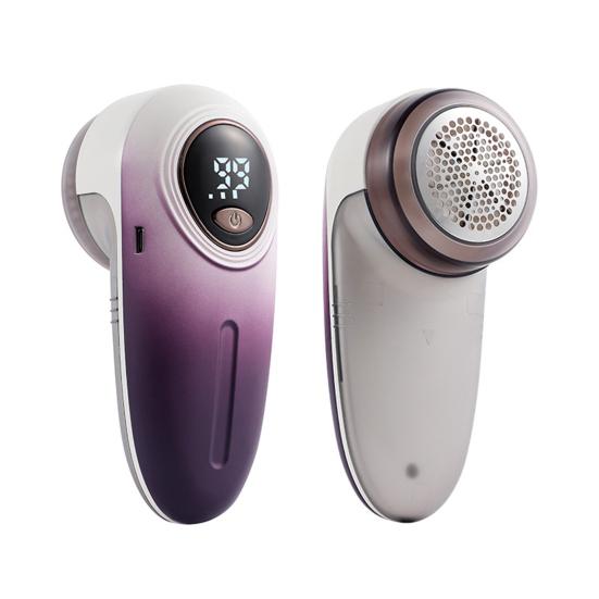 Fabric Shaver Lint Remover Rechargeable 6-Blade Clothes Shaver LED Display