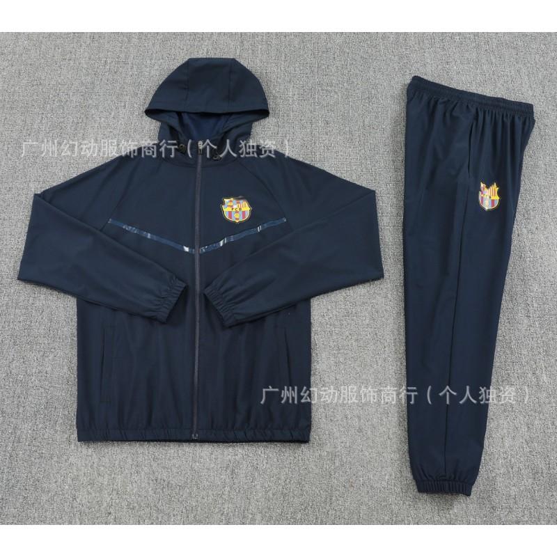 2526 Long Training Windbreaker Set Sports Fans Unisex