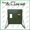 Wooden Double Low Wall Training Equipment