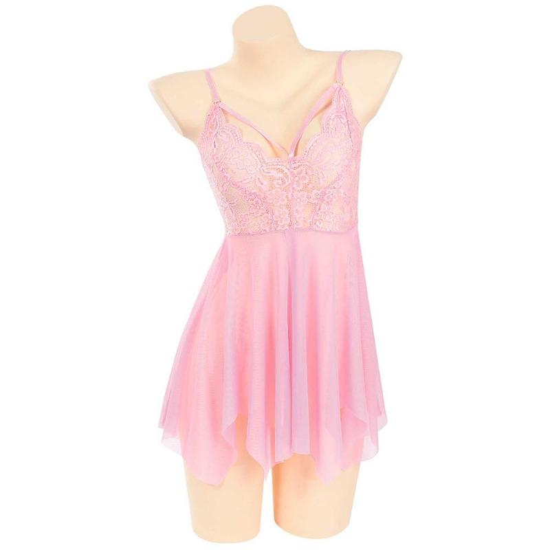 Women's Sexy Lingerie Sleepwear Ladies Babydoll Lace Underwear Night Dress