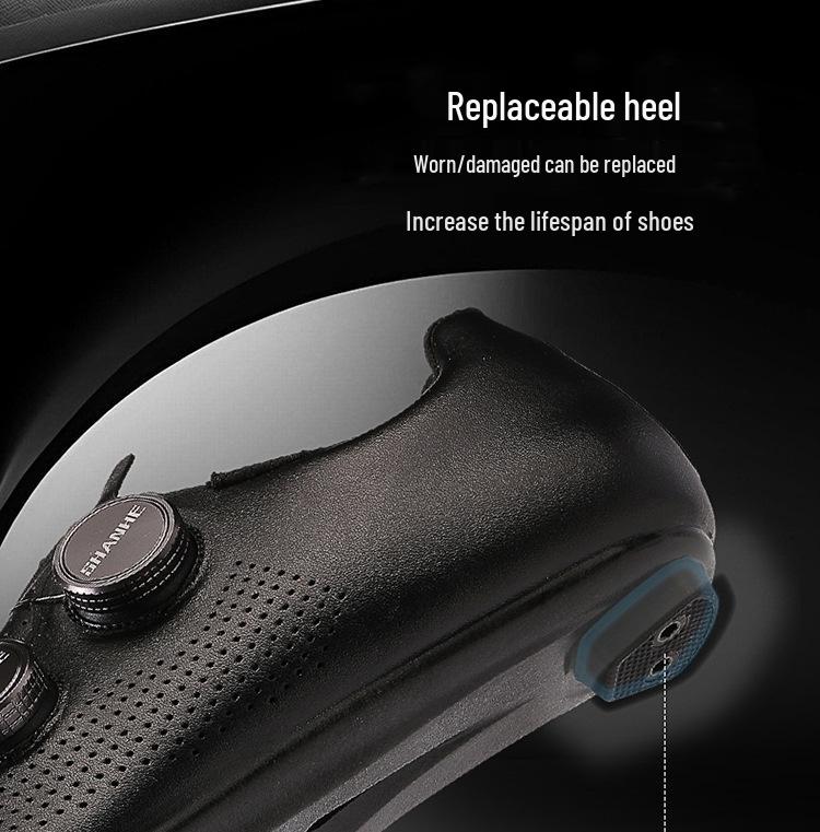 Shanhe 3.0 Carbonfaser Rennradschuhe - Reinweiß, Aluminiumlegierungs-Schnalle