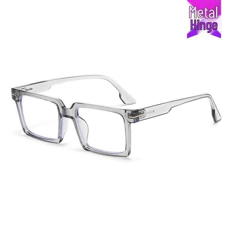 Retro Anti-Blue Light Square Glasses: Fashionable, Versatile, High-End Feel