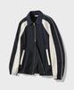 Slow Record House Piping Line Windbreaker_Navy