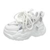 Fashion Fashion High Platform Sneakers Women Spring Autumn Lace Up Comfort Ventilate Non-slip Wedges Height Increasing Shoes Footwear