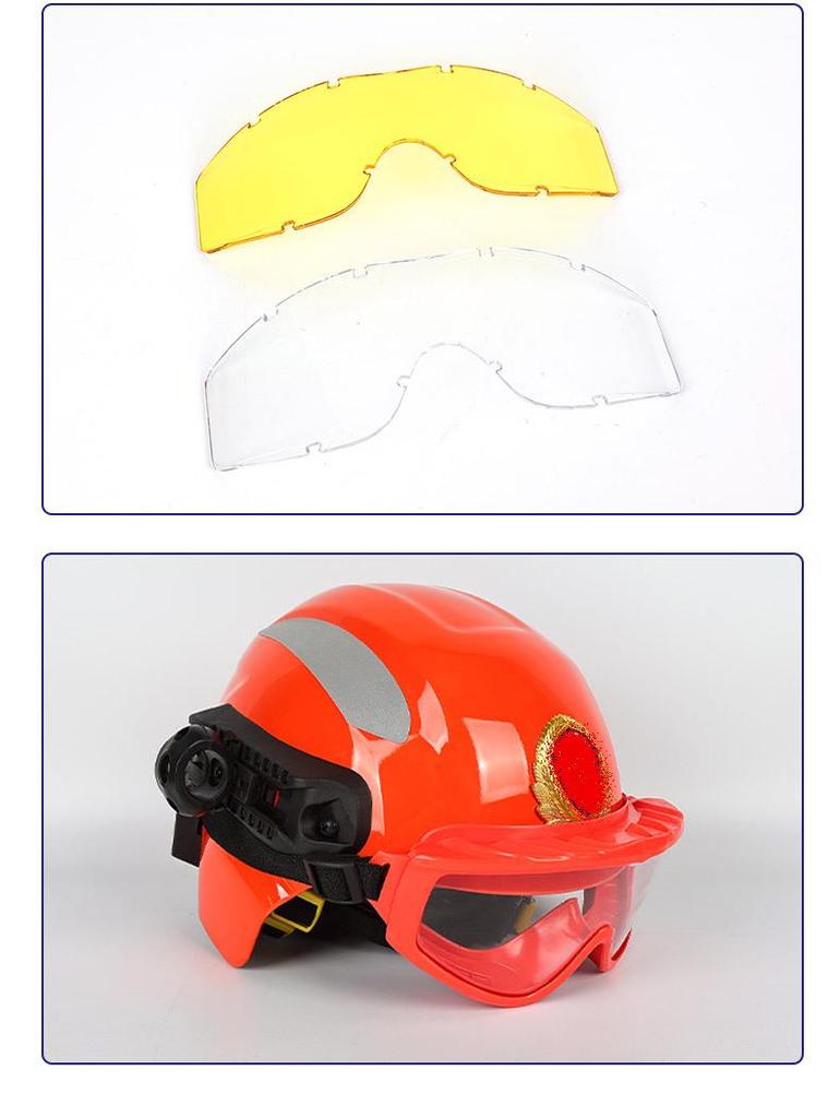 Rettungs-Feuerwehrhelm F2 mit Visier und optionalen Visieren