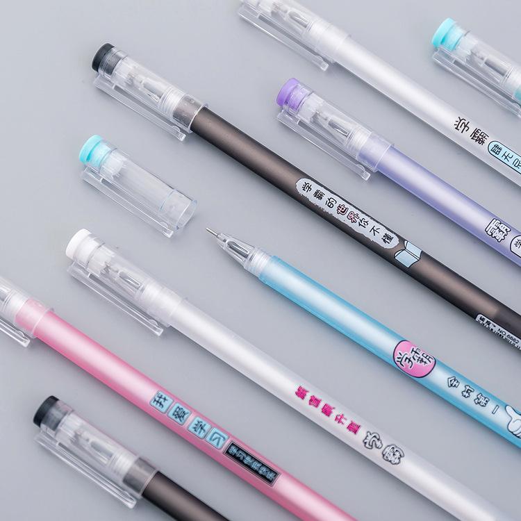 Creative Cute Black Gel Pen for Students and Office Use - Signature and Stationery Supplies