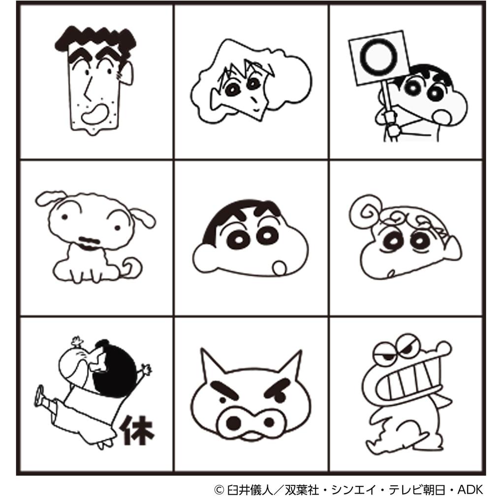 Beverly Crayon Stamp Check Stamp Shin-chan CK9-060