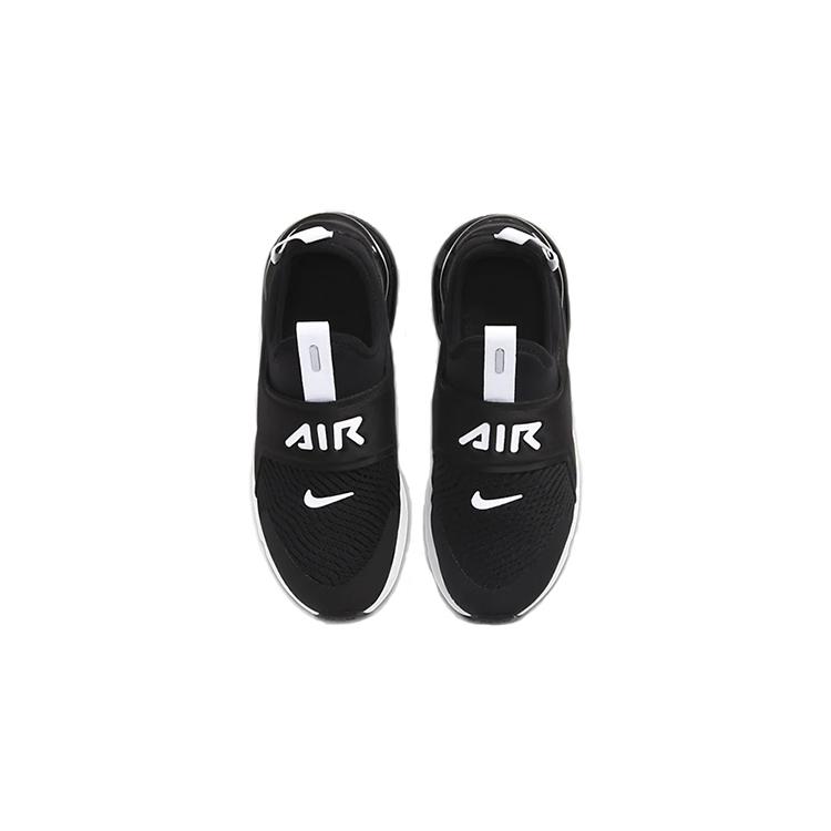 Nike Air Max 270 Extreme Running Shoes Black White Kids' CI1107-001