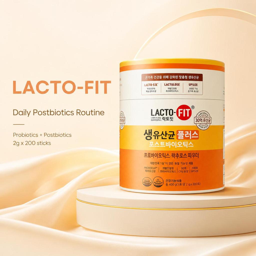 LACTO-FIT Lactobacilli Plus Postbiotics 2g 200 Sticks