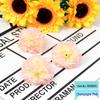 Retro Carnation Fake Flower Hairpins and Brooches - Handmade Hair and Clothing Accessories