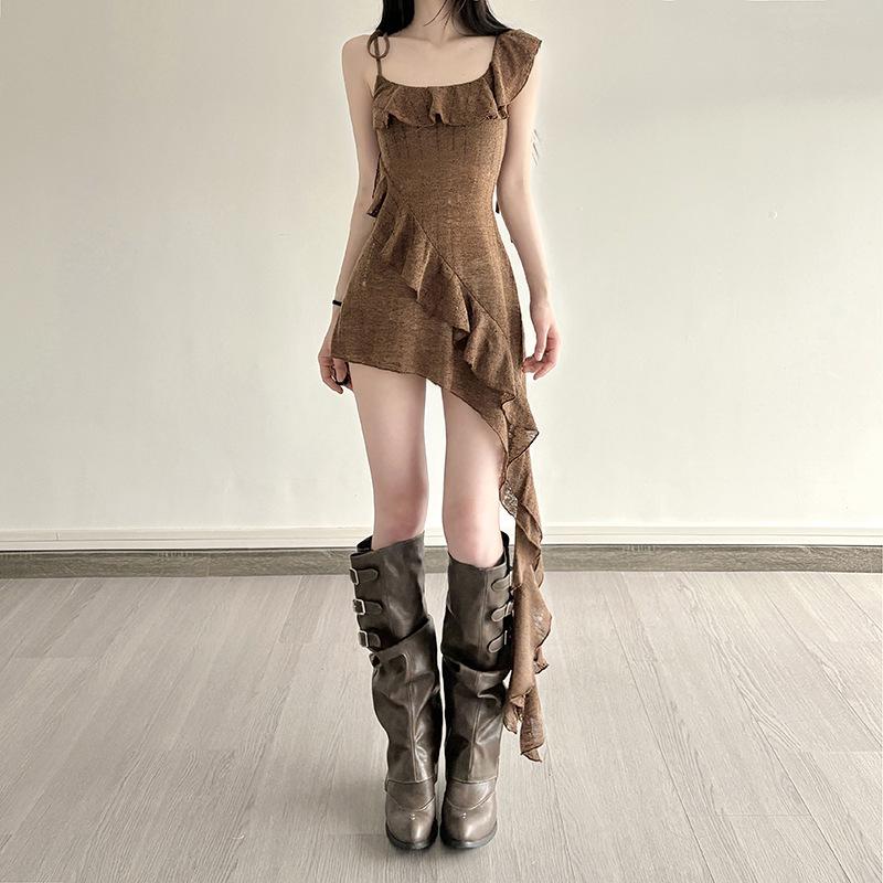 Urban Chic Plaid Patchwork Lace Pleated Mini Skirt