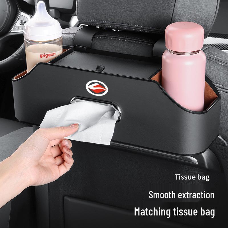 Landwind Car Seat Back Organizer: Multifunctional Hanging Storage Bag & Box