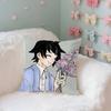 Cute G-Giyu T-Tomiokas Case Plush Fabric Soft Pillowcase Double Sided Print Cushion Cover Household Gifts