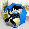 1pc Felix Cat Automatic Open Umbrella - 8-Rib Compact Foldable Design, Durable Fabric for Casual & Fashion Use074