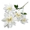 Artificial Dahlia Flowers Fake Flowers with Flexible Stem Reusable Faux Silk Flowers for Vase Floral Arrangement Wedding Bouquet Table Centerpieces