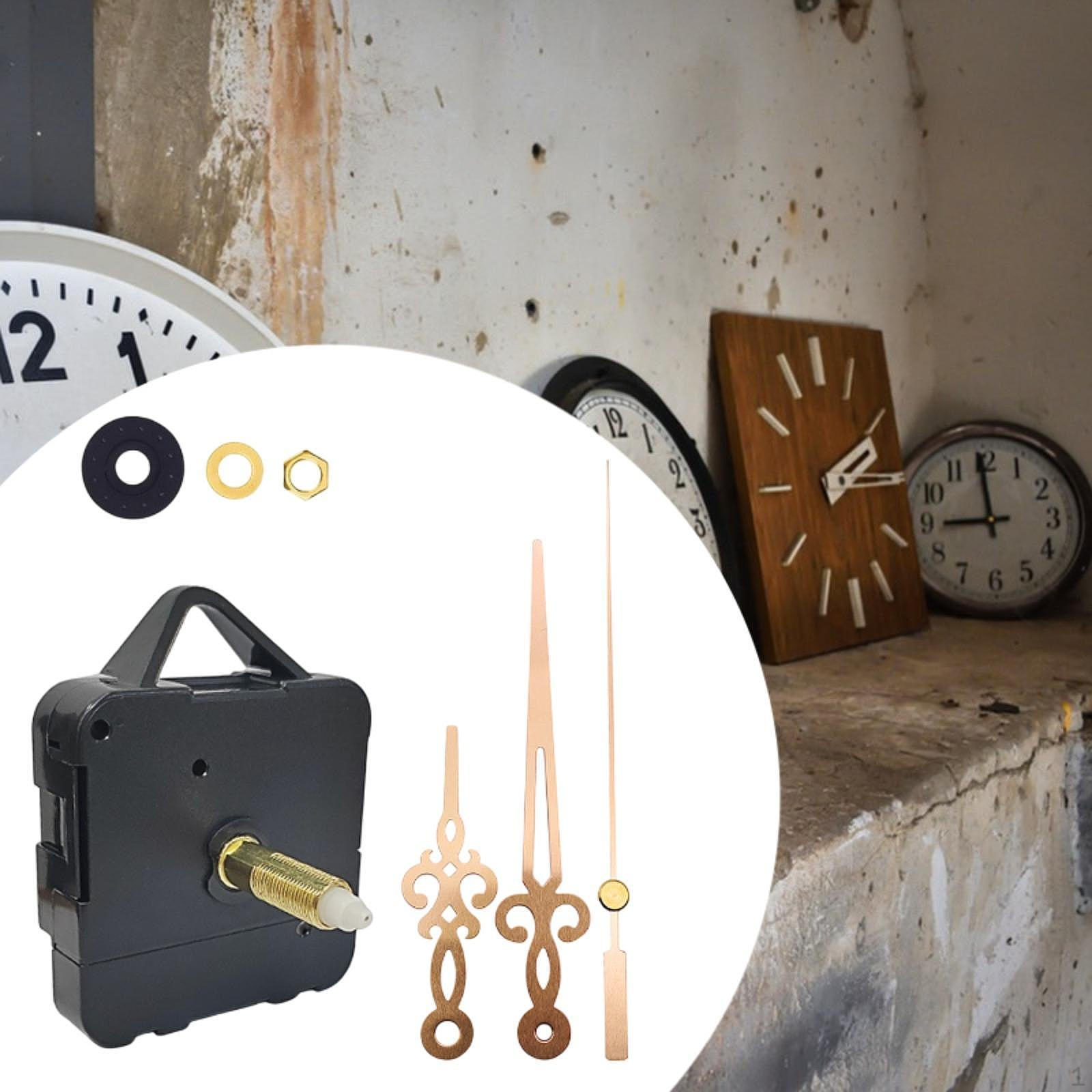 

Комплект часового механизма для самостоятельного ремонта настенного механизма с указателем, набор деталей для дома