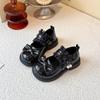 Sweet Princess Bowknot Leather Shoes for Baby Girls - 2026 Spring/Autumn New Fashion