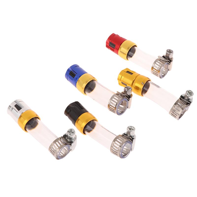 Motorrad Luftfilter Ablassschlauch Kopf aus CNC-Legierung für Click150 Universal Motorradzubehör Click Legierungsstopfen