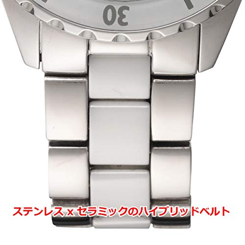 TECHNOS Watch Stainless Steel x Ceramic Strap TSM917TW [] [TECHNOS] Men's