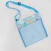 Ultra Light Mesh Beach Bag Adjustable Shoulder Strap Portable Sea Shell Collecting Bag  Kids Beach Bag    Beach Plaything Bag
