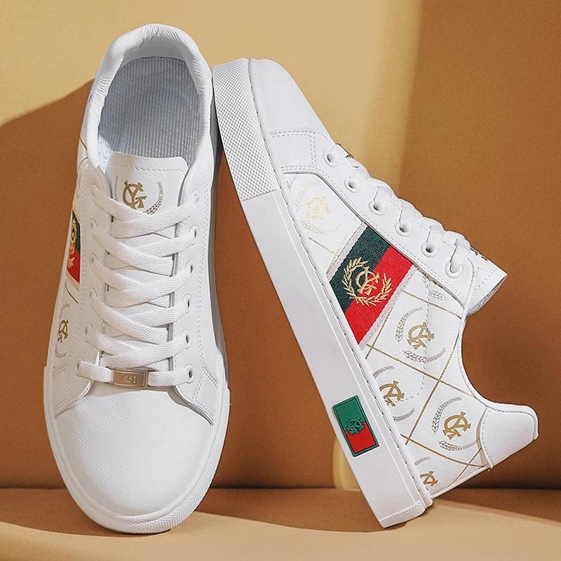 Mens Sneakers Walking Men Casual Shoes Fashion Brand Running Sport Male Man Leather Shoes for Men Designer Platform Mens Shoes