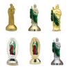 Lady Of Guadalupe Handcrafted Alloy Statue Car Ornaments Religious Decor Home Blessing Figurin Home Office Table Decoration