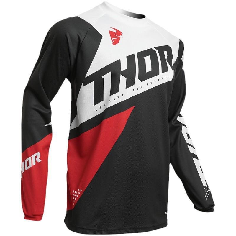 TLD Schnelltrocknende Downhill-Kleidung Mountainbike Langarmshirt Herren Cross-Country T-Shirt