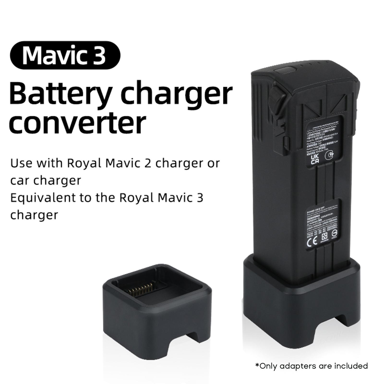 

USB Mavic3 Battery Charging Base Зарядний пристрій Smart-Flight Battery Charger Fast Charge Сумісність з аксесуарами для дронів Mavic3