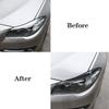Car Headlight Eyebrow Eyelid Trim Eyebrows Eyelids Lids ABS Eyebrows Carbon Fiber For BMW 5 Series F10 F18 520li 525