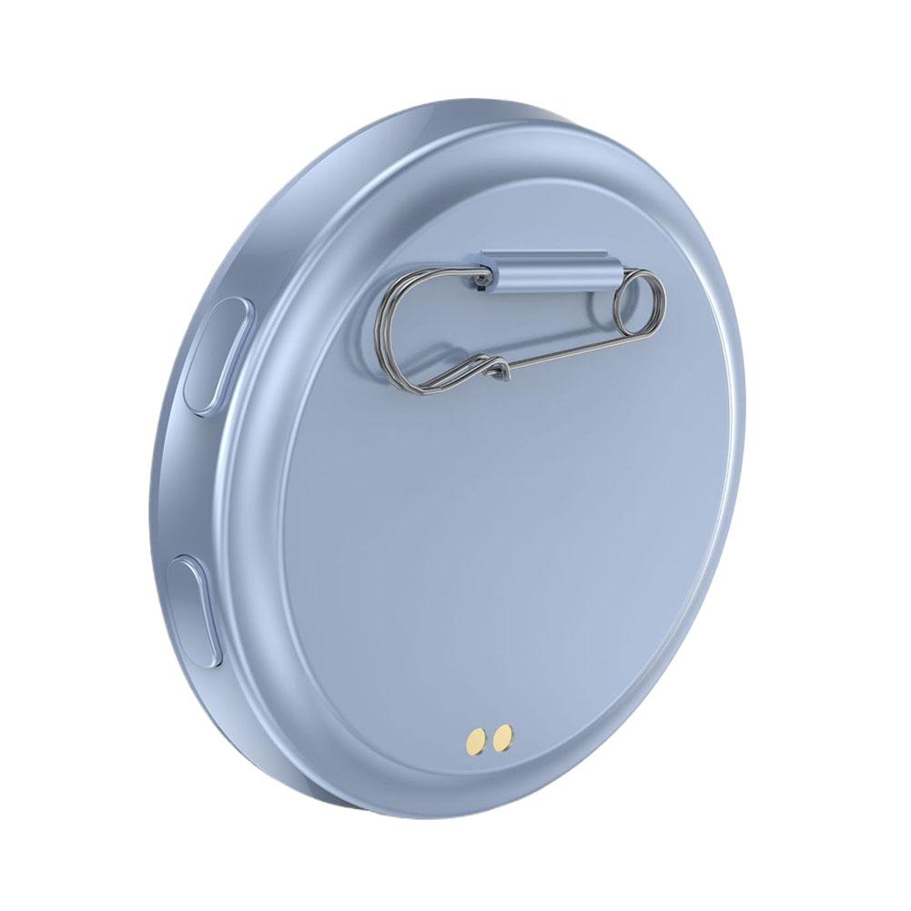 Dynamic Gem Angle Electronic Display Outdoors Small Pendant Fashionable Two-Dimensonal Badge Digital Show Sceen Home Decor