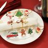 Christmas Tree Napkin Ring Metal Creative Napkin Buckle Santa Claus Versatile Napkin Rings for Christmas Dinner Table Decor 2026