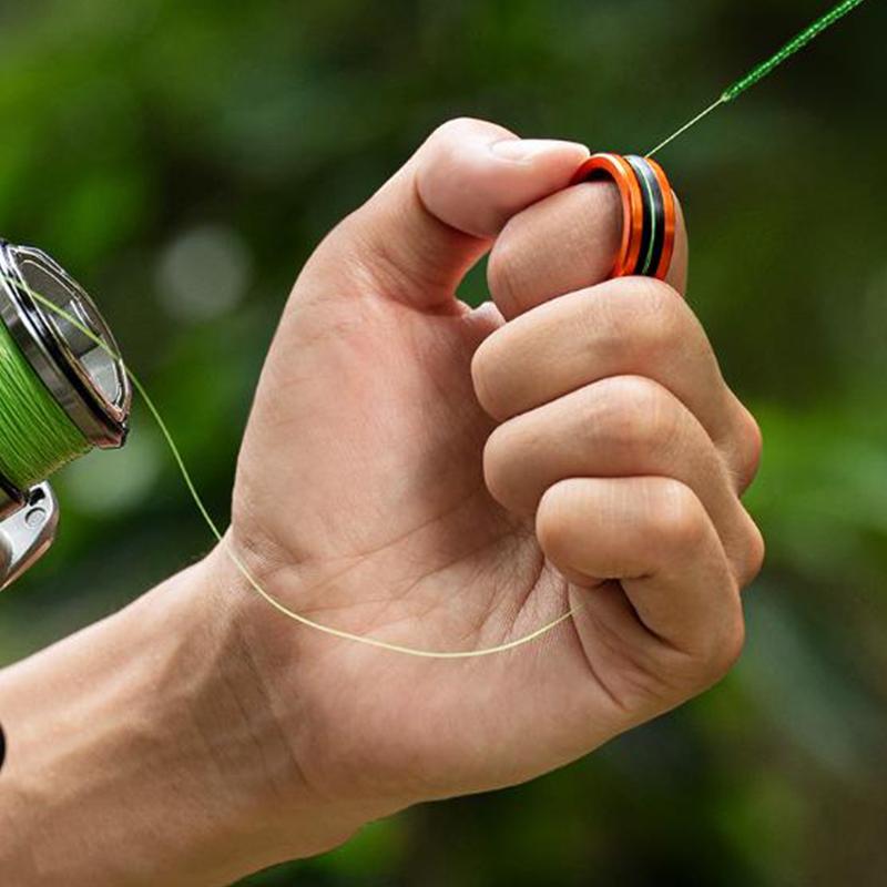 1Pc Aluminum Alloy Fishing Tool Fishing Line Puller With Anti-Slip Rubber Ring Fast Line Cutting For Easy Line Pulling Loop