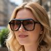 JYL TS Black Frame Sunglasses Women UV Protection  Style 68346