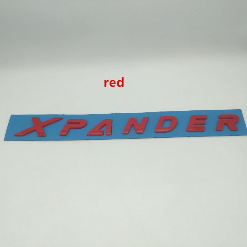 1pcs 3D ABS for XPANDER CROSS Car Letters Front Hood Bonnet Grill Emblem Rear Trunk Badge Sticker Decal Styling Accessories