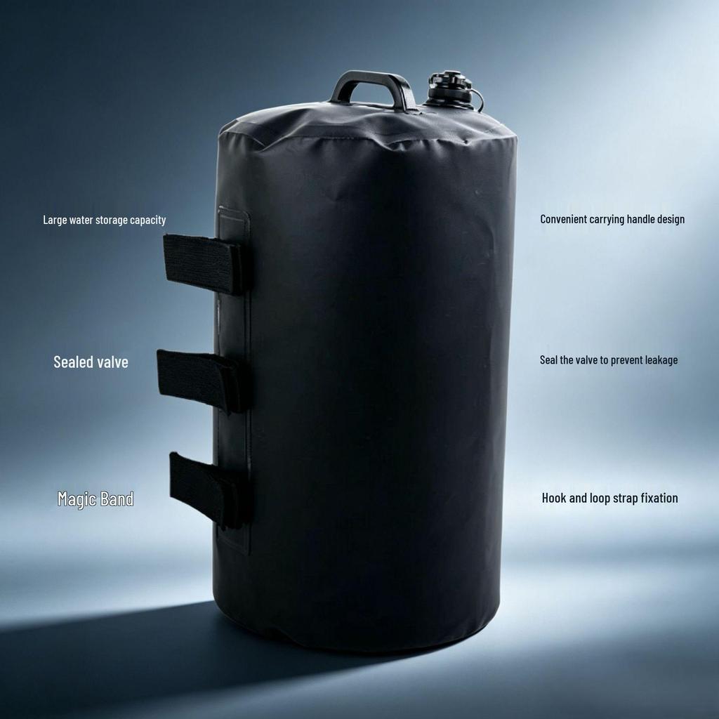 Sacs d'eau lestés pour tentes d'extérieur et panneaux d'affichage - Durables et en stock