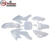 STONEDER White Fairing Plastic Fender Kit For 50cc -  110cc 125cc 140cc 150cc 160cc CRF50 XR50  Pitsterpro Braaap SDG GPX DHZ