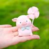 Bike Animal Decoration with Rotating Windmill Adorable Appearance Waterproof Animal Figurine Bicycle Accessories