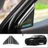 For Jeep Compass 17-2021 Carbon Fiber A Pillar Front Triangle Cover Trim 2pcs