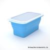 Silicone Ice Cube Tray with Lid: 4-Grid Frozen Soup & Food Storage Box