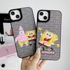 3D Silicone SpongeBob & Patrick Star Protective Case for iPhone 13 Pro Max