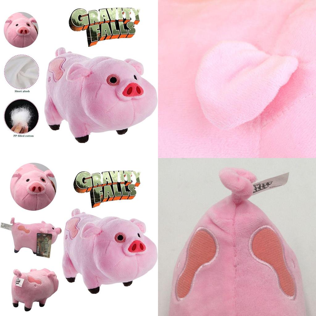 Gravity Falls Waddles Schweinchen Plüschtier Stofftier Puppe Kinder Weihnachtsgeschenk Dekorationen