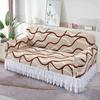 Lace Double sided Skirt Sofa Cover Elastic Sofa Universal Cover  Full Cover Cover  Anti Slip and Dust-proof Sofa Cover  Universal for All Seasons