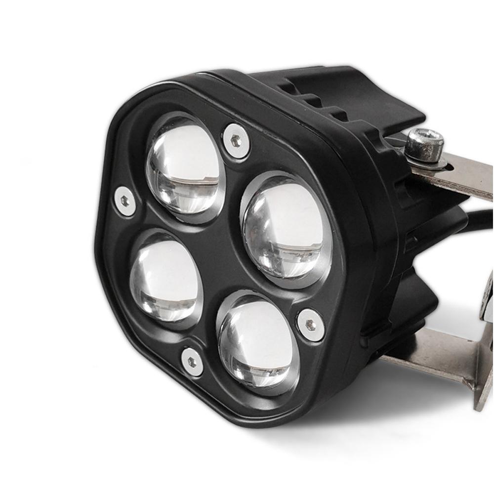 Super Bright 3 Inch Dual Color LED Spotlights 200W Fog Lamp Headlight Accessory For Motorcycle Truck Car SUV ATV 30000LM 24V 12V